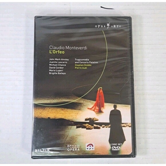 Claudio Monteverdi: L’Orfeo Opera DVD New Sealed Classical Baroque Performance - Picture 1 of 2
